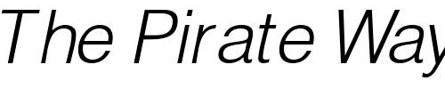 Font : ContextLightSSK-Italic Custom Text : The Pirate Way Test your own text here Click to download or to view this font on a tshirt that can be custom printed in Bali