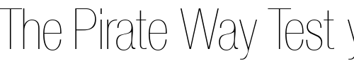 Font : ContextRepriseLightCondSSK Custom Text : The Pirate Way Test your own text here Click to download or to view this font on a tshirt that can be custom printed in Bali