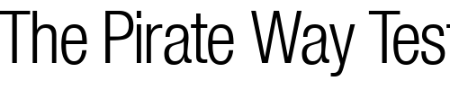 Font : ContextRepriseLightCondSSK-Bold Custom Text : The Pirate Way Test your own text here Click to download or to view this font on a tshirt that can be custom printed in Bali