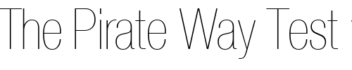 Font : ContextRepriseLightCondSSK-Regular Custom Text : The Pirate Way Test your own text here Click to download or to view this font on a tshirt that can be custom printed in Bali