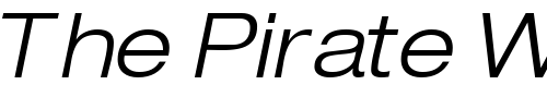 Font : ContextRepriseLightExpSSK-BoldItalic Custom Text : The Pirate Way Test your own text here Click to download or to view this font on a tshirt that can be custom printed in Bali