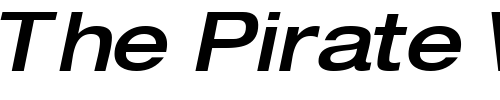 Font : ContextRepriseMediumExpSSK-Italic Custom Text : The Pirate Way Test your own text here Click to download or to view this font on a tshirt that can be custom printed in Bali