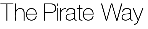 Font : ContextRepriseThinSSK Custom Text : The Pirate Way Test your own text here Click to download or to view this font on a tshirt that can be custom printed in Bali