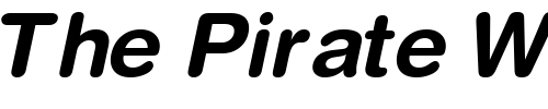 Font : ContextRoundedSSK-Bold-Italic Custom Text : The Pirate Way Test your own text here Click to download or to view this font on a tshirt that can be custom printed in Bali