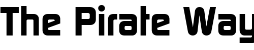 Font : Continuum-Bold Custom Text : The Pirate Way Test your own text here Click to download or to view this font on a tshirt that can be custom printed in Bali
