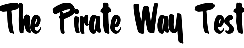 Font : CoolHandLuke-Regular-ttcon Custom Text : The Pirate Way Test your own text here Click to download or to view this font on a tshirt that can be custom printed in Bali
