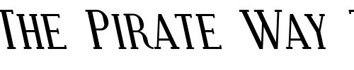 Font : Covington-SC-Rev-Italic Custom Text : The Pirate Way Test your own text here Click to download or to view this font on a tshirt that can be custom printed in Bali
