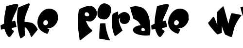 Font : Cream-and-sugar Custom Text : The Pirate Way Test your own text here Click to download or to view this font on a tshirt that can be custom printed in Bali