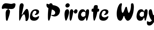 Font : Crest-Thin-Heavy Custom Text : The Pirate Way Test your own text here Click to download or to view this font on a tshirt that can be custom printed in Bali