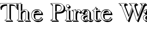 Font : CrossBeckerShadow-Regular Custom Text : The Pirate Way Test your own text here Click to download or to view this font on a tshirt that can be custom printed in Bali