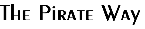 Font : Crossley-Light-Bold Custom Text : The Pirate Way Test your own text here Click to download or to view this font on a tshirt that can be custom printed in Bali