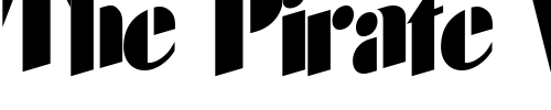 Font : Crows-Regular-ttstd Custom Text : The Pirate Way Test your own text here Click to download or to view this font on a tshirt that can be custom printed in Bali