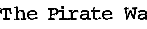 Font : Crud-Font Custom Text : The Pirate Way Test your own text here Click to download or to view this font on a tshirt that can be custom printed in Bali