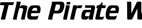 Font : Cruiser Custom Text : The Pirate Way Test your own text here Click to download or to view this font on a tshirt that can be custom printed in Bali