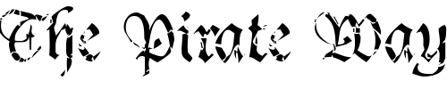 Font : Crumble Custom Text : The Pirate Way Test your own text here Click to download or to view this font on a tshirt that can be custom printed in Bali