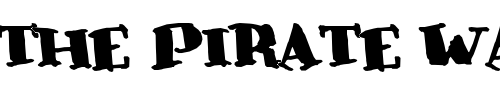 Font : Crunky Custom Text : The Pirate Way Test your own text here Click to download or to view this font on a tshirt that can be custom printed in Bali