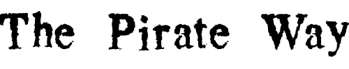 Font : CrustiEr Custom Text : The Pirate Way Test your own text here Click to download or to view this font on a tshirt that can be custom printed in Bali
