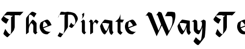 Font : Crypt-2 Custom Text : The Pirate Way Test your own text here Click to download or to view this font on a tshirt that can be custom printed in Bali