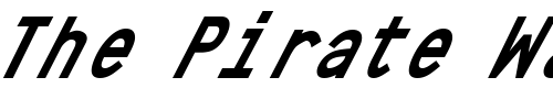 Font : Crystal-BoldOblique Custom Text : The Pirate Way Test your own text here Click to download or to view this font on a tshirt that can be custom printed in Bali