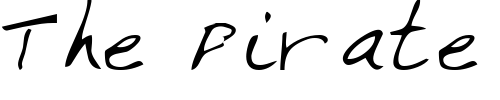 Font : CrystalsHand Custom Text : The Pirate Way Test your own text here Click to download or to view this font on a tshirt that can be custom printed in Bali