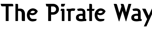 Font : Cuban-Regular Custom Text : The Pirate Way Test your own text here Click to download or to view this font on a tshirt that can be custom printed in Bali