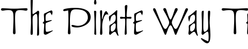 Font : Cult-LET-Plain-1 Custom Text : The Pirate Way Test your own text here Click to download or to view this font on a tshirt that can be custom printed in Bali