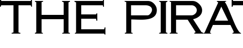 Font : CuproDisplayCapsSSK Custom Text : The Pirate Way Test your own text here Click to download or to view this font on a tshirt that can be custom printed in Bali