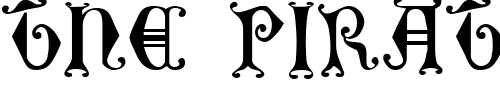 Font : Curled-Serif Custom Text : The Pirate Way Test your own text here Click to download or to view this font on a tshirt that can be custom printed in Bali