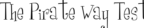 Font : Curly-Cue Custom Text : The Pirate Way Test your own text here Click to download or to view this font on a tshirt that can be custom printed in Bali