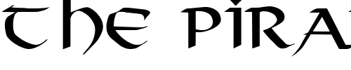 Font : Curse-5 Custom Text : The Pirate Way Test your own text here Click to download or to view this font on a tshirt that can be custom printed in Bali