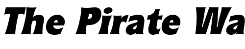 Font : CurvacBlack-Italic Custom Text : The Pirate Way Test your own text here Click to download or to view this font on a tshirt that can be custom printed in Bali