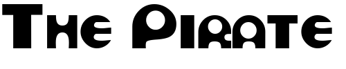 Font : CurvetteDisplay Custom Text : The Pirate Way Test your own text here Click to download or to view this font on a tshirt that can be custom printed in Bali