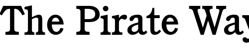 Font : Cushing-Medium Custom Text : The Pirate Way Test your own text here Click to download or to view this font on a tshirt that can be custom printed in Bali