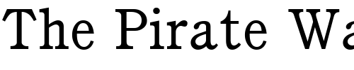 Font : Cushing-Regular Custom Text : The Pirate Way Test your own text here Click to download or to view this font on a tshirt that can be custom printed in Bali