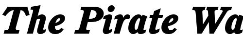 Font : CushingItcTEEHea-Italic Custom Text : The Pirate Way Test your own text here Click to download or to view this font on a tshirt that can be custom printed in Bali