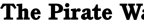Font : CushingNovaHeavy-Regular Custom Text : The Pirate Way Test your own text here Click to download or to view this font on a tshirt that can be custom printed in Bali