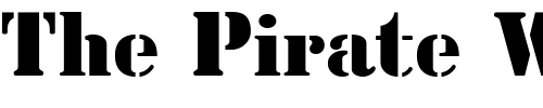 Font : CutOutsFLF Custom Text : The Pirate Way Test your own text here Click to download or to view this font on a tshirt that can be custom printed in Bali