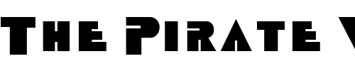 Font : CyberSCapsSSK-Regular Custom Text : The Pirate Way Test your own text here Click to download or to view this font on a tshirt that can be custom printed in Bali