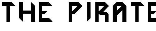 Font : Cybergenics Custom Text : The Pirate Way Test your own text here Click to download or to view this font on a tshirt that can be custom printed in Bali