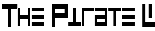 Font : CyberspeakCondensed Custom Text : The Pirate Way Test your own text here Click to download or to view this font on a tshirt that can be custom printed in Bali