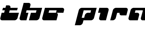 Font : Cyclops Custom Text : The Pirate Way Test your own text here Click to download or to view this font on a tshirt that can be custom printed in Bali