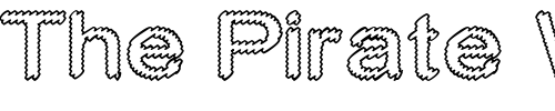 Font : Cylonic-Empty Custom Text : The Pirate Way Test your own text here Click to download or to view this font on a tshirt that can be custom printed in Bali