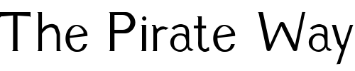 Font : Cyn-Regular Custom Text : The Pirate Way Test your own text here Click to download or to view this font on a tshirt that can be custom printed in Bali