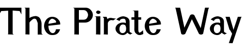 Font : Cyn-Regular-Bold Custom Text : The Pirate Way Test your own text here Click to download or to view this font on a tshirt that can be custom printed in Bali