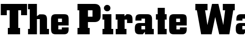Font : CyprusBold Custom Text : The Pirate Way Test your own text here Click to download or to view this font on a tshirt that can be custom printed in Bali