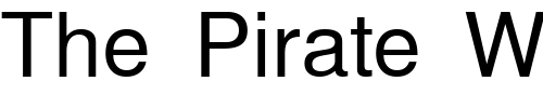 Font : CyrillicEnglishSansSSK Custom Text : The Pirate Way Test your own text here Click to download or to view this font on a tshirt that can be custom printed in Bali