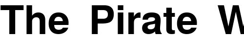 Font : CyrillicEnglishSansSSK-Bold Custom Text : The Pirate Way Test your own text here Click to download or to view this font on a tshirt that can be custom printed in Bali