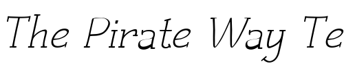 Font : Czaristite-Oblique Custom Text : The Pirate Way Test your own text here Click to download or to view this font on a tshirt that can be custom printed in Bali