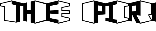 Font : D3-Concretism-typeB Custom Text : The Pirate Way Test your own text here Click to download or to view this font on a tshirt that can be custom printed in Bali