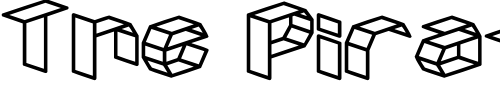 Font : D3-Craftism Custom Text : The Pirate Way Test your own text here Click to download or to view this font on a tshirt that can be custom printed in Bali
